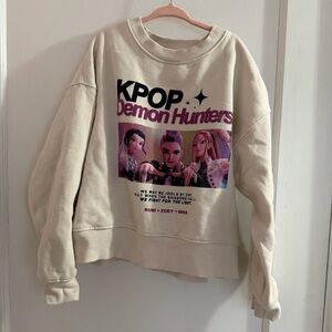 K-Pop Demon Hunters Girls Sweatshirt from Zara / Size 8/9